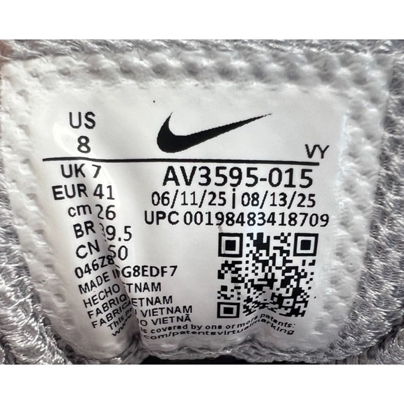 Nike Shox TL Men's Size 8 Wolf Grey Iron Grey Running Shoes AV3595-015 - Picture 3 of 16